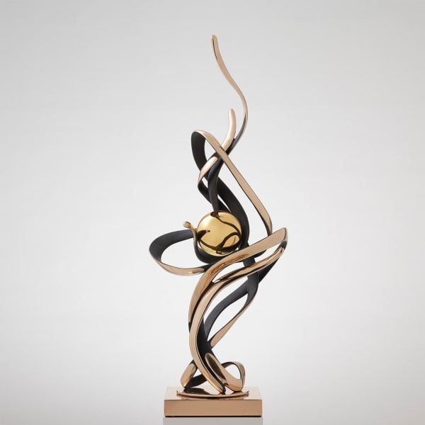 Gianfranco Meggiato Frequenze Auree, 2024 Painted bronze. 200 x 60 x 60 cm 78 3/4 x 23 5/8 x 23 5/8 in