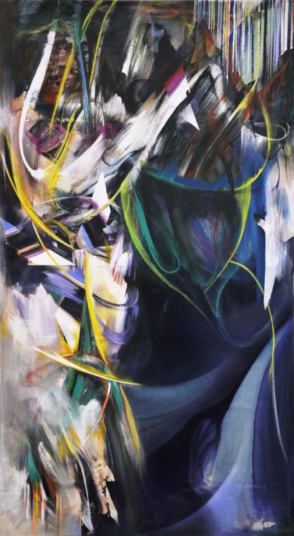 Le Guo Lumia, 2020 Mixed media on canvas 180 x 100 cm