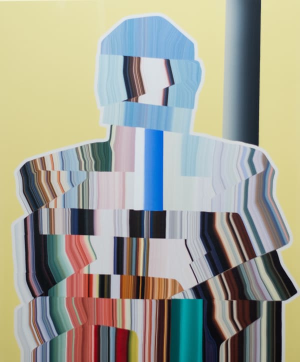 Ryosuke Misawa THE TWITLIGHT, 2023 Mixed Media Giclee / Acrylic On Canvas 72 x 60 cm 28 3/8 x 23 5/8 in