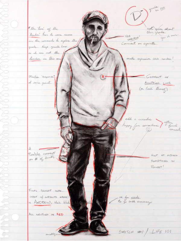 Andrew Myers, Andrew (self-portrait), 2012