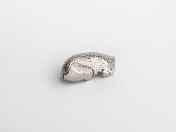 Meredith Gunderson, Silver Thumb, 2025, silver, 4 x 2.5 x 2cm, 2025