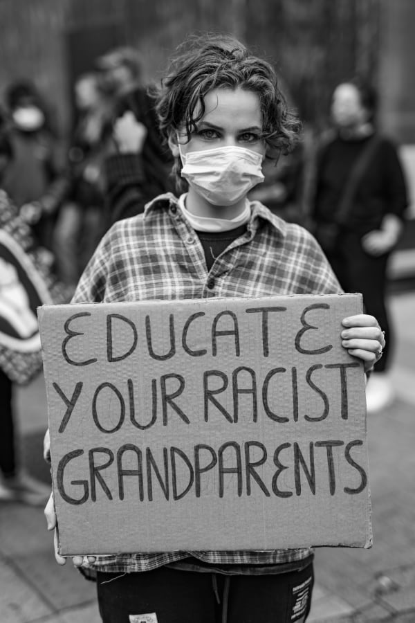 Misan Harriman, Decolonise It All - Marble Arch, 30th August 2020