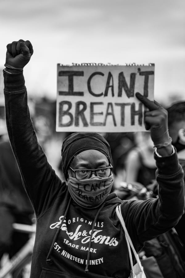 Misan Harriman, For George - Hyde Park , 3rd June, 2020