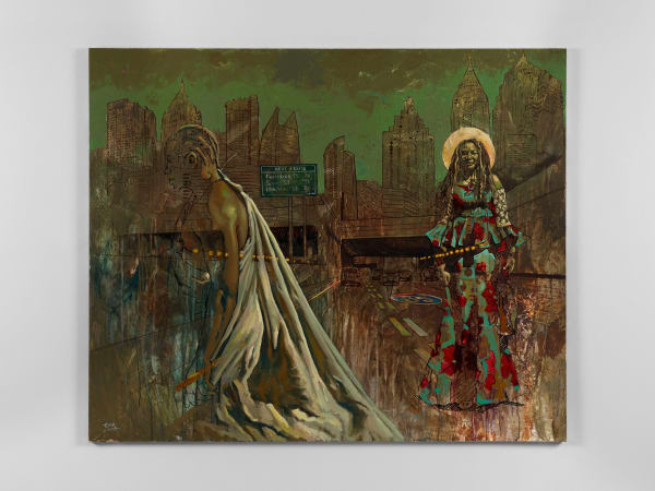 Eme Omeh, Walking Man , 2024