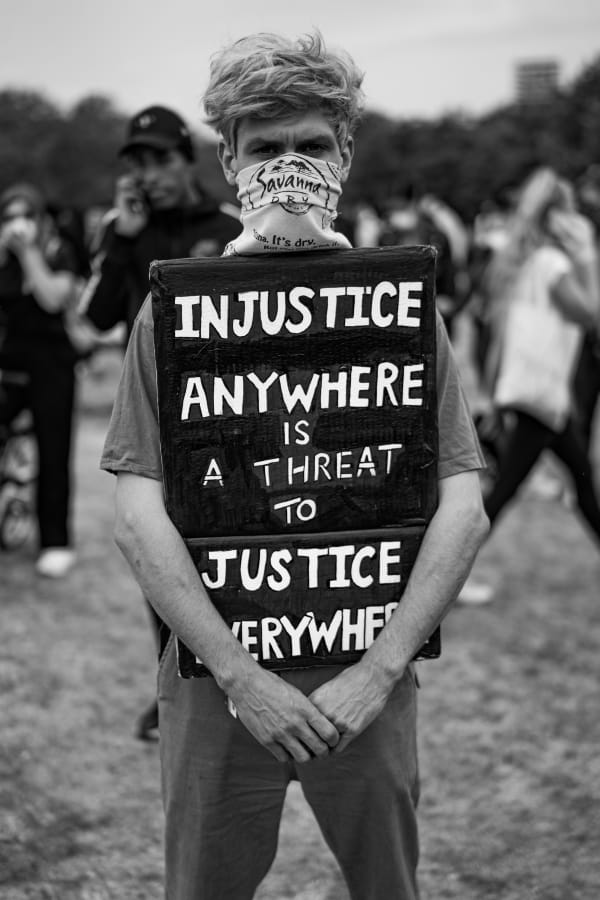 Misan Harriman, No Lies Told - Hyde Park , 3rd June, 2020