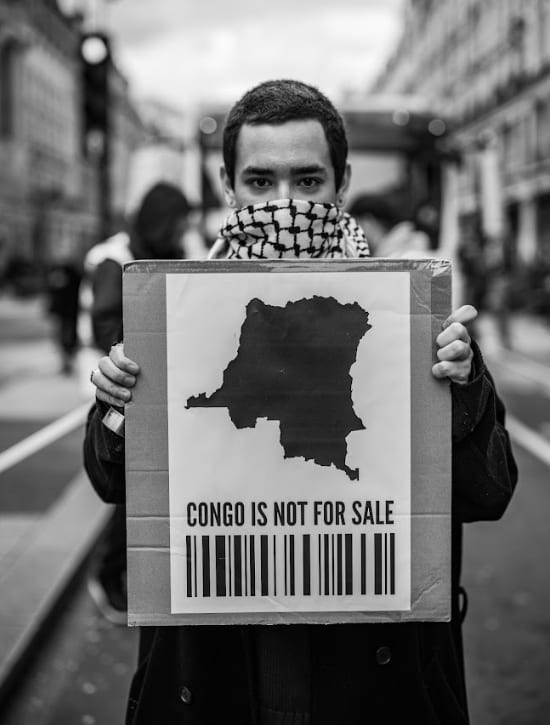 Misan Harriman, Congo is Not For Sale - London, 24th February, 2024