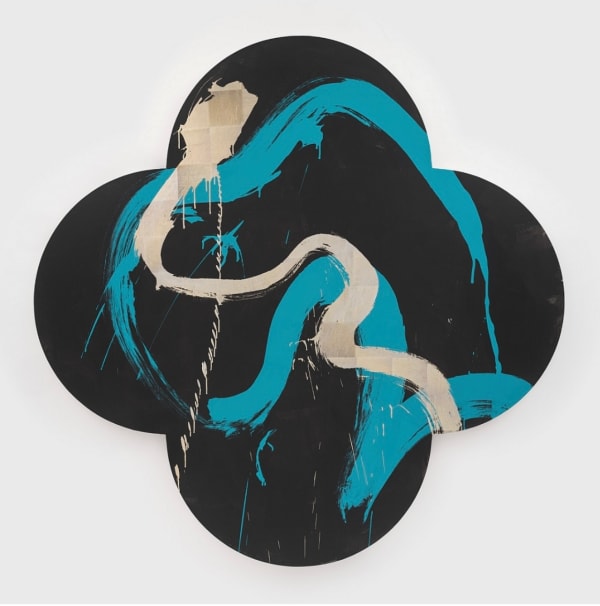 Max Gimblett, The Edge of Night, 2024