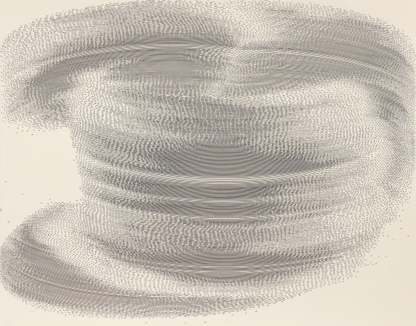 Gerhard Mayer 368, 2017 ink on paper 13 1/2 x 17 1/8 in 34.3 x 43.4 cm