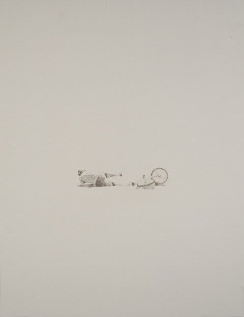 Jonathan Brand ENDO 7, 2007 silver point on prepared paper 14 x 10.75 inches 35.6 x 27.3 cms