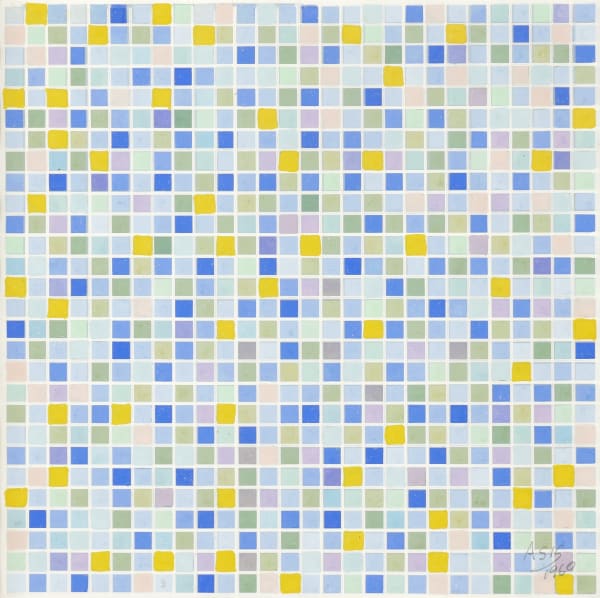 Antonio Asis Untitled (972), 1960 gouache on paper sheet 8 7/8 x 6 7/8 in 22.5 x 17.5 cm