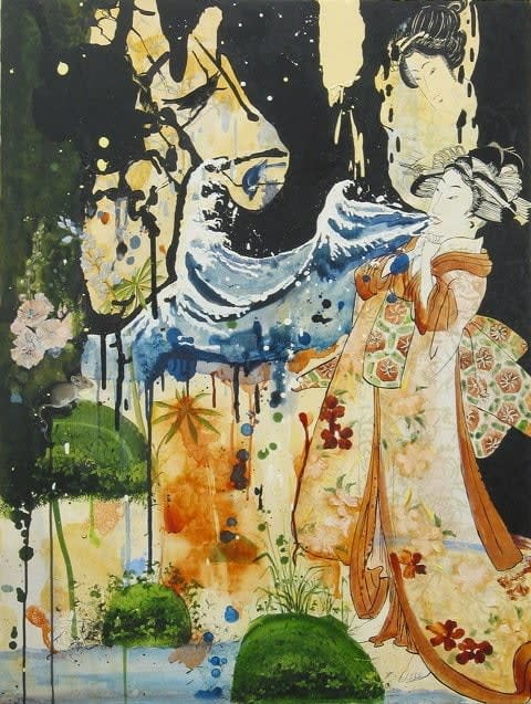 CATHERINE MCCARTHY "Enough is Enough (Song without Words)" [working title], 2005 oil and acrylic on canvas 40 x 30 inches 101.6 x 76.2 cms