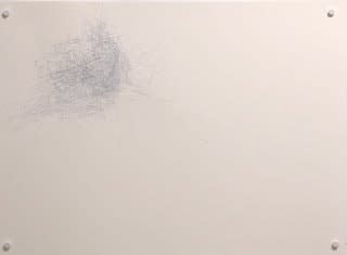 Nelleke Beltjens Apparently #7a, 2009 ink and cuts on paper 22.125 x 30.125 inches 56.2 x 76.5 cms