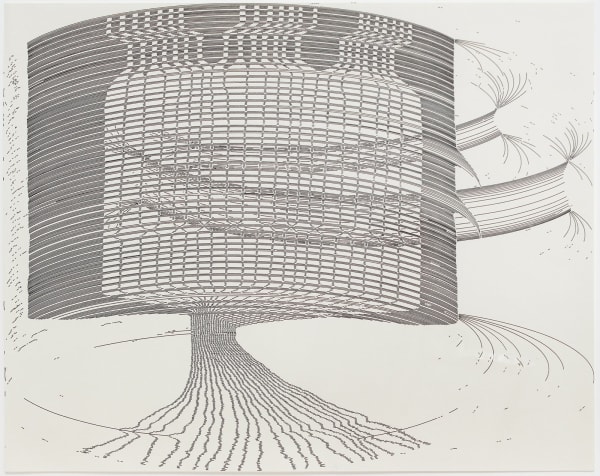 Gerhard Mayer 256, 2003 ink on paper 13 1/2 x 17 1/8 in 34.3 x 43.4 cm