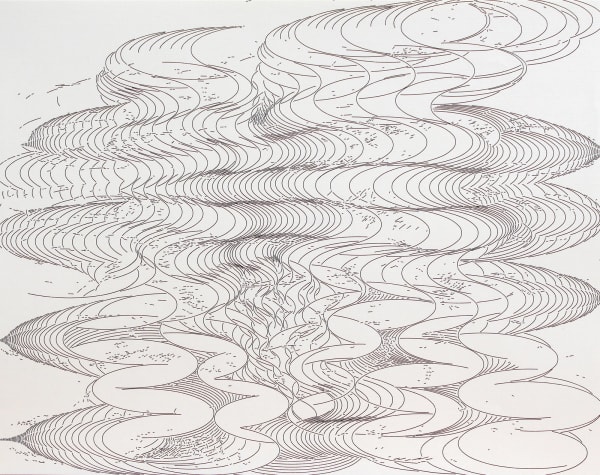 Gerhard Mayer "321", 03/2008, 2008 ink on paper 13 1/2 x 17 1/8 in 34.3 x 43.5 cm