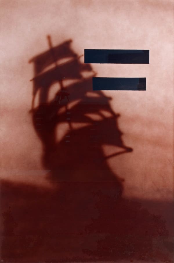 Edward Ruscha Homeward Bound pigment on paper 40 x 60 inches