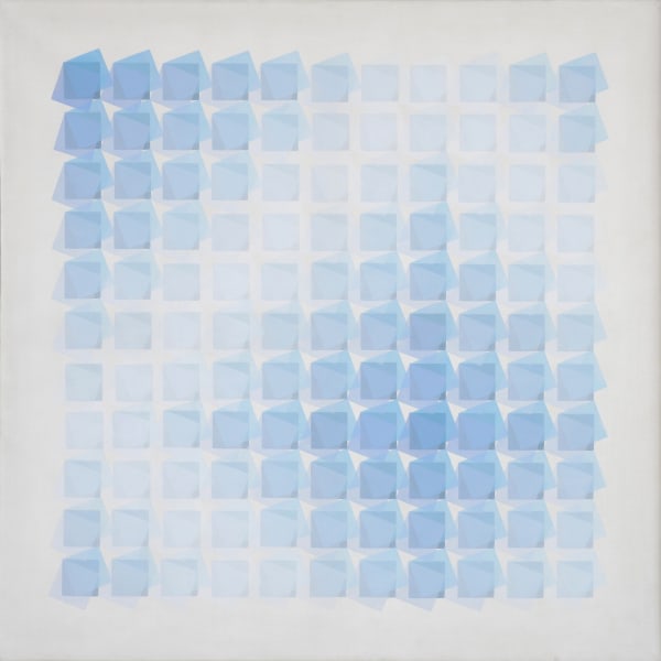 Manuel Espinosa Aamedhag, 1974 acrylic on canvas 39 3/8 x 39 3/8 in 100 x 100 cm