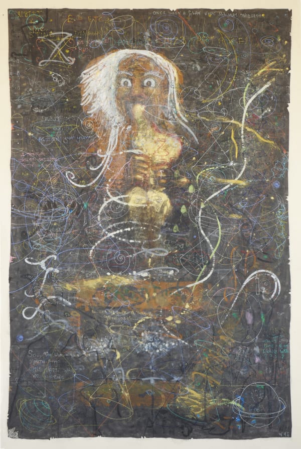 William T. Wiley, Sauturn Eatin His Kids - After Goya, 1996