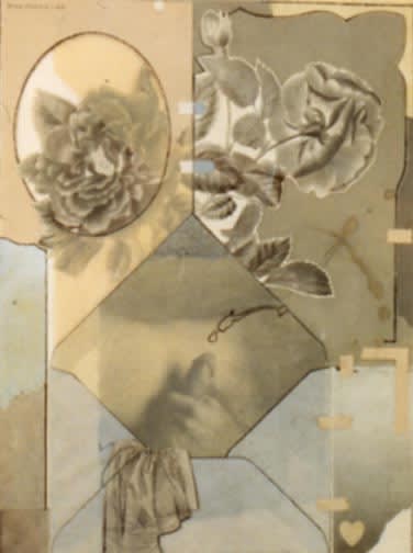 Joe Brainard Untitled (Erotic Male Nude), 1980 graphite and collage on paper 12 x 9 inches