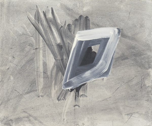Jay DeFeo (1929-1989)Moja, 1987 oil on rag board 13 1/4 x 16 in 33.7 x 40.6 cm Estate no. E1094 ⓒ The Jay DeFeo Foundation/Artists Rights Society (ARS), New York