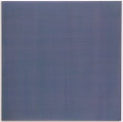 John Andrews 08-6, 2008 alkyd on aluminum 18.25 x 18.25 x .5 inches 46.4 x 46.4 x 1.3 cms
