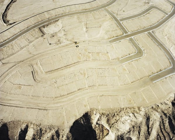 Michael Light Future “Highland Vista Age-Qualified Master Planned Community” Homes by RFMS Looking Southeast, Mesquite, Nevada; 2010, 2010 pigment print mounted on aluminum 59 x 74 inches