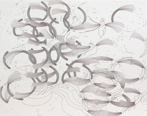 Gerhard Mayer "188", 03/2001, 2001 ink on paper 13 1/2 x 17 1/8 in 34.3 x 43.5 cm