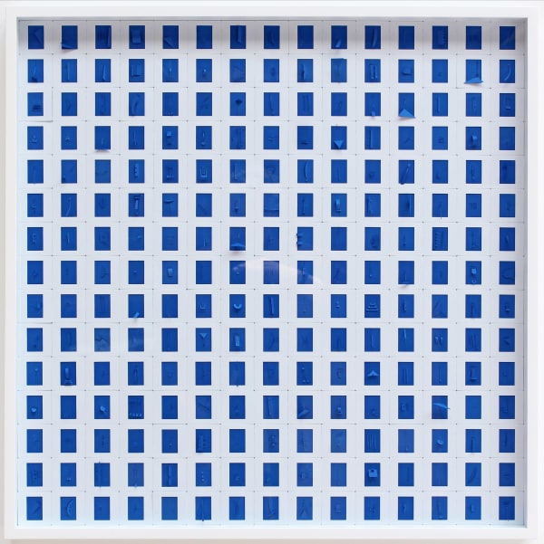 Marco Maggi, Monochrome (Blast-off Blue), 2014