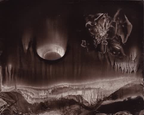 Roland Flexner Untitled (SN25), 2007 ink on paper 5 x 7 inches 12.7 x 17.8 cms