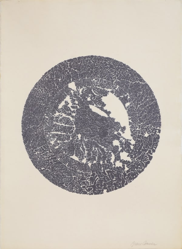 Bruce Conner UNTITLED D-8, 1968 felt-tip pen on paper 22 1/2 x 16 1/2 in 57.1 x 41.9 cm