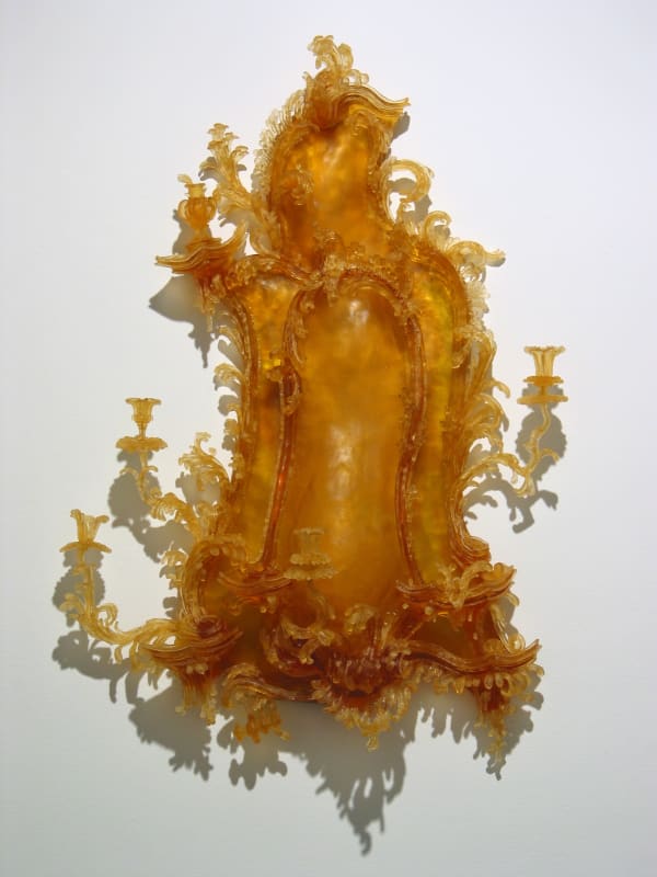 Timothy Horn Mutton Dressed as Lamb, 2005 transparent rubber 40 x 30 x 9 inches 101.6 x 76.2 x 22.86 cms