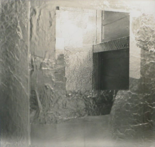 Jay DeFeo Untitled 1973 [mirror], 1973 silver gelatin print 3 5/8 x 4 inches/9.2 x 10.2 cm, Estate no. P1118C