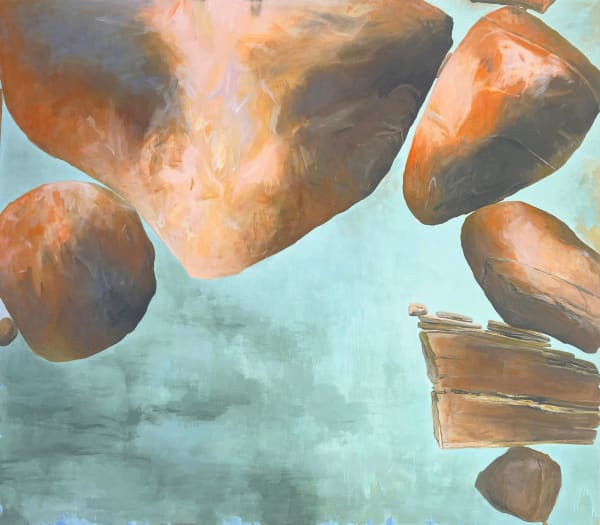 Judith Belzer All That is Solid #24, 2021 oil on canvas 84 x 96 in 213.4 x 243.8 cm
