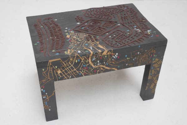 Alexandre Kyungu Mwilambwe, Ebonga sit down, c’est notre espace I, 2017