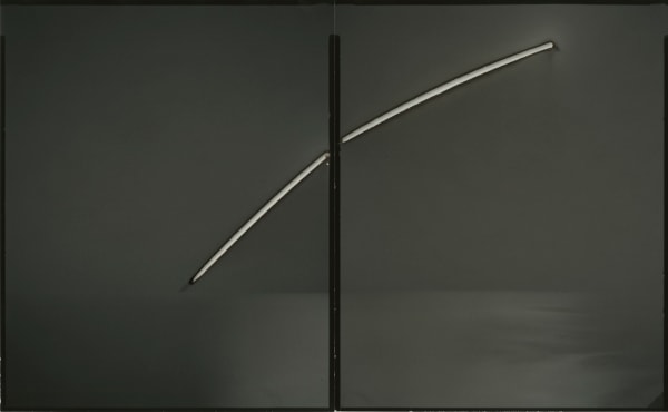 Chris McCaw Sunburned GSP#741 (Pacific Ocean), 2013 2 unique gelatin silver paper negatives 2 sheets, 10 x 8 inches each framed 13 5/16 x 19 1/2 inches