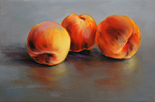 Cornelius Völker, Three Peaches, 2018