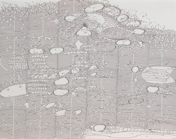 Gerhard Mayer "220", 02/2002, 2002 ink on paper 13 1/2 x 17 1/8 in 34.3 x 43.5 cm