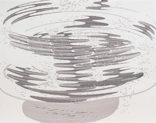 Gerhard Mayer 214, 2001 ink on paper 13 1/2 x 17 1/8 in 34.3 x 43.4 cm