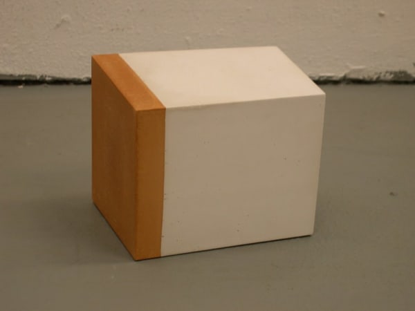 NELLEKE BELTJENS 047015, 2004 pigmented synthetic concrete 5 x 6 x 5 inches 12.7 x 15.24 x 12.7 cms
