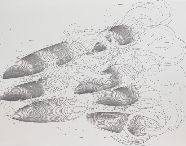 Gerhard Mayer 329, 2009 ink on paper 13 1/2 x 17 1/8 in 34.3 x 43.4 cm