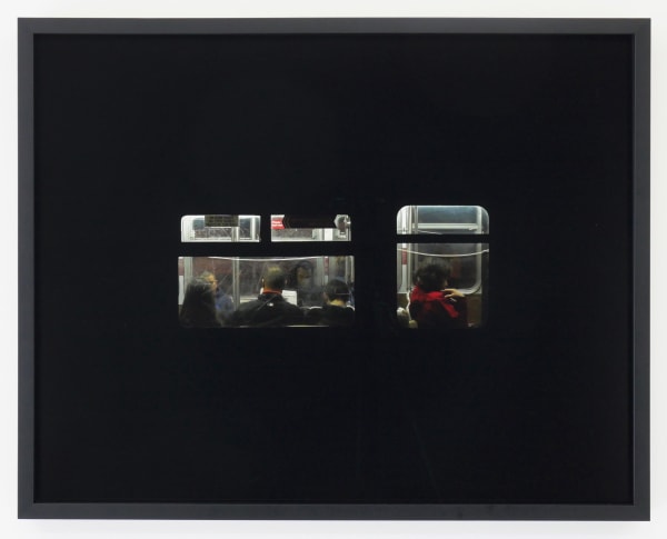 Michael Damm 38 Intervals Out Take (Red), 2013/2024 digital print 22 x 28 in 55.9 x 71.1 cm