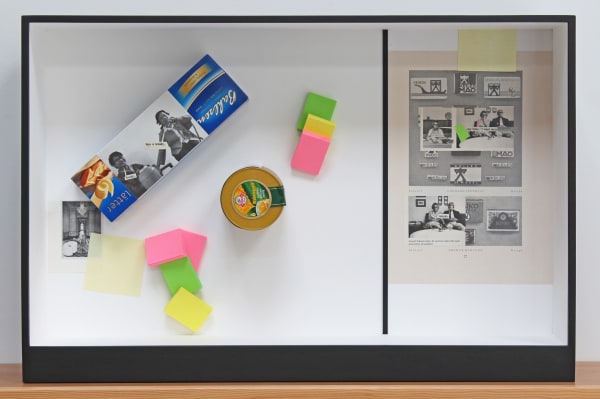 Mathew Hale Page 148 of MIRIAM'S BODY, 2013 mixed media 18 x 27 x 6 inches