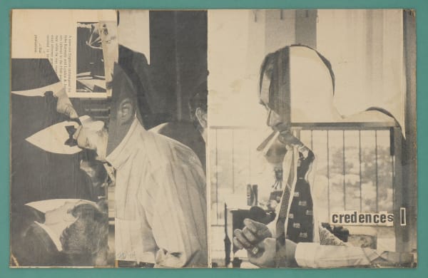 Jess (Collins), Cover for Credences 1, 1974