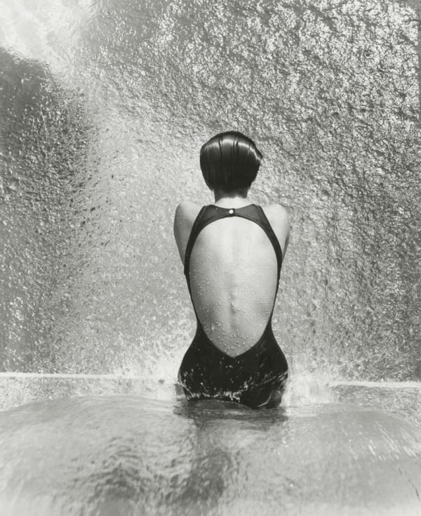 Herb Ritts Christy - Waterfall, Los Angeles, 1988