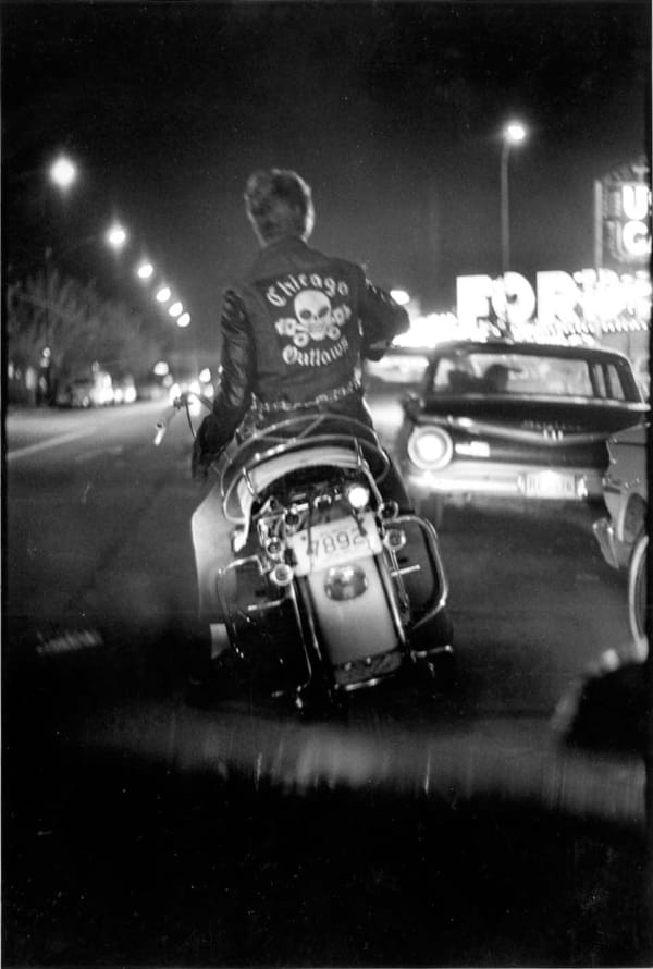 Danny Lyon Benny, Grand and Division, Chicago, 1965