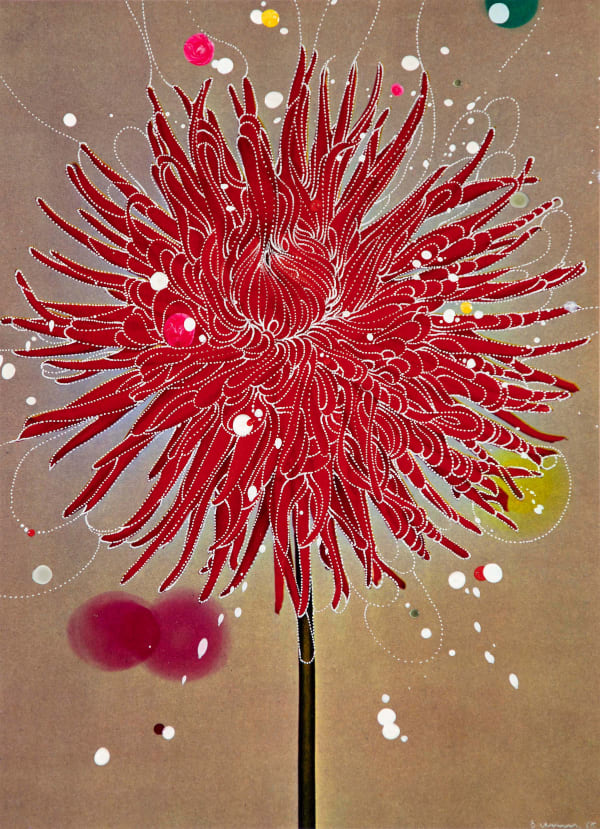 Cactus Dahlia Victory Day