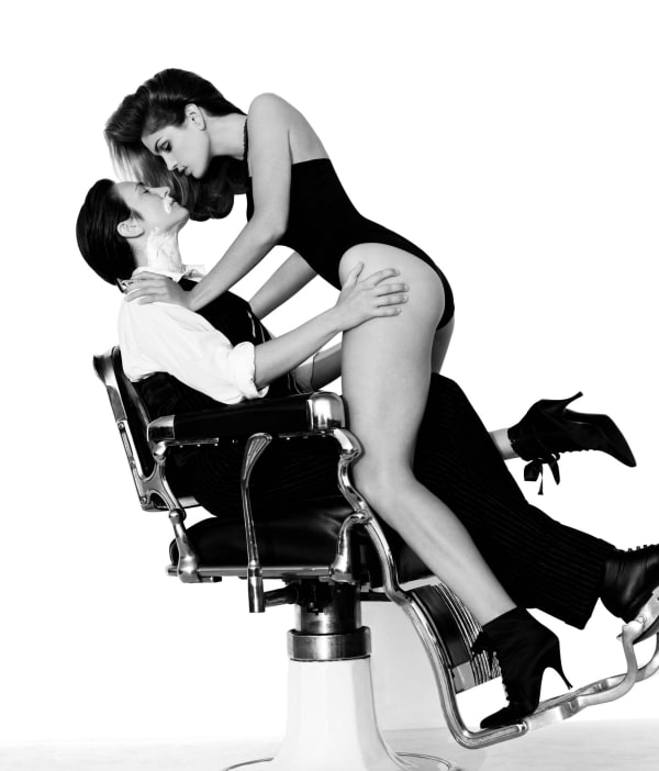 Herb Ritts k.d. lang and Cindy Crawford, Los Angeles, 1993