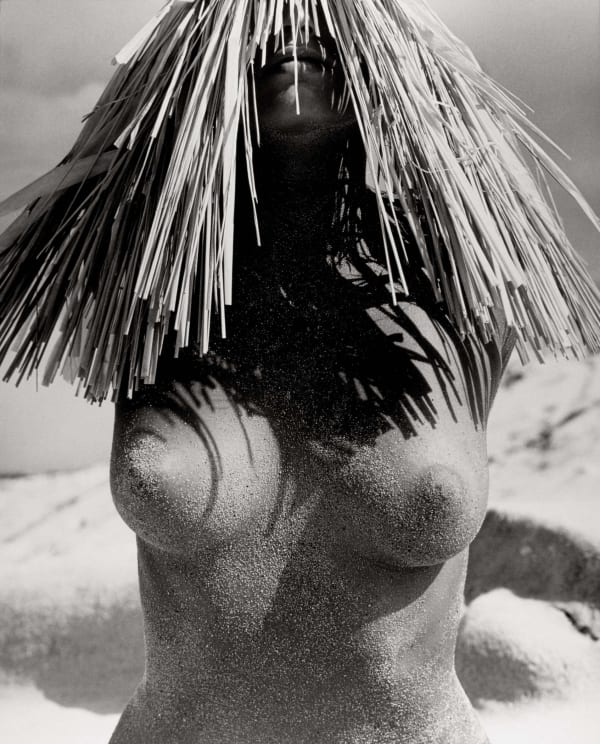 Herb Ritts Woman with Straw Hat, Hawaii, 1988