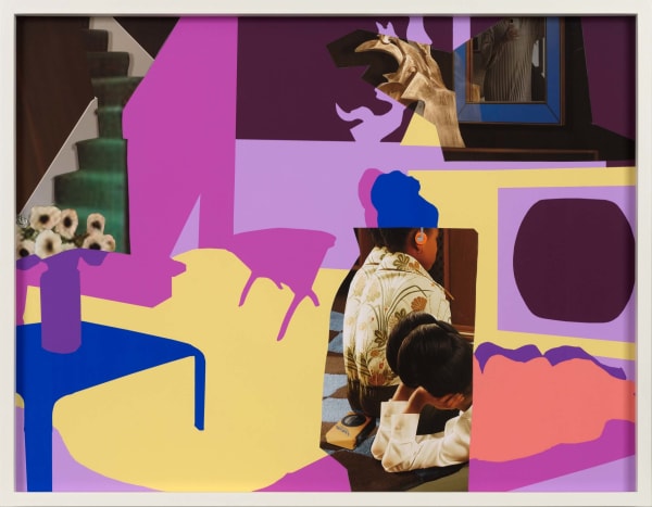 Ron Norsworthy A Different World (Layer Map Study), 2025