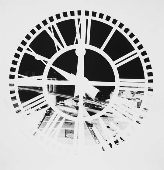 Vera Lutter Clock Tower, Brooklyn: June 29, 2009