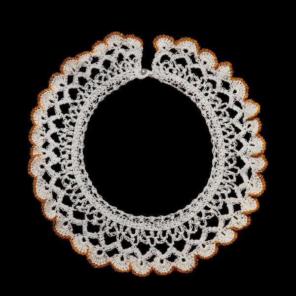 Elinor Carucci RBG collar Gift of Ruth Bader Ginsburg to ANU, The Museum of the Jewish People, Tel Aviv, Israel